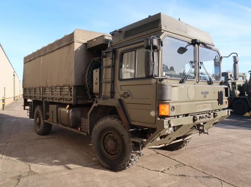 MAN HX60 18.330 4x4 Drop Side Cargo Truck - ex military vehicles for sale, mod surplus
