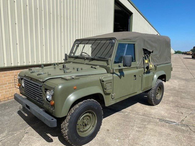 Land Rover Defender Wolf 110 Soft Top - ex military vehicles for sale, mod surplus