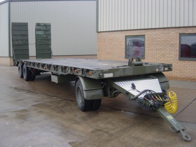 TASKER 3 AXLE DRAWBAR RECOVERY TRAILER - ex military vehicles for sale, mod surplus