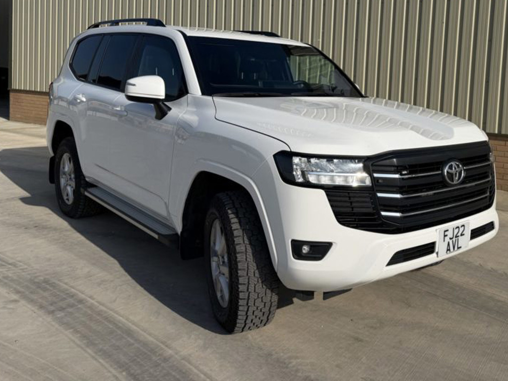 B6 Armoured Toyota Land Cruiser – LHD UK Road Unregistered - ex military vehicles for sale, mod surplus