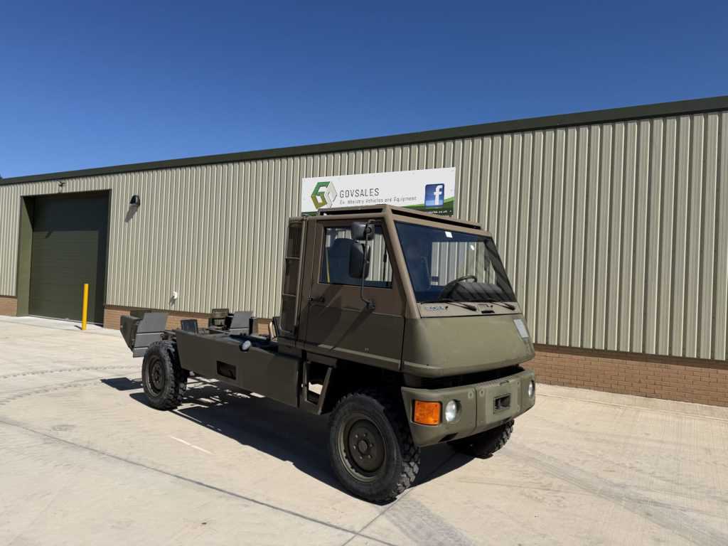 Bucher Duro 1 4x4 Chassis Cab - ex military vehicles for sale, mod surplus