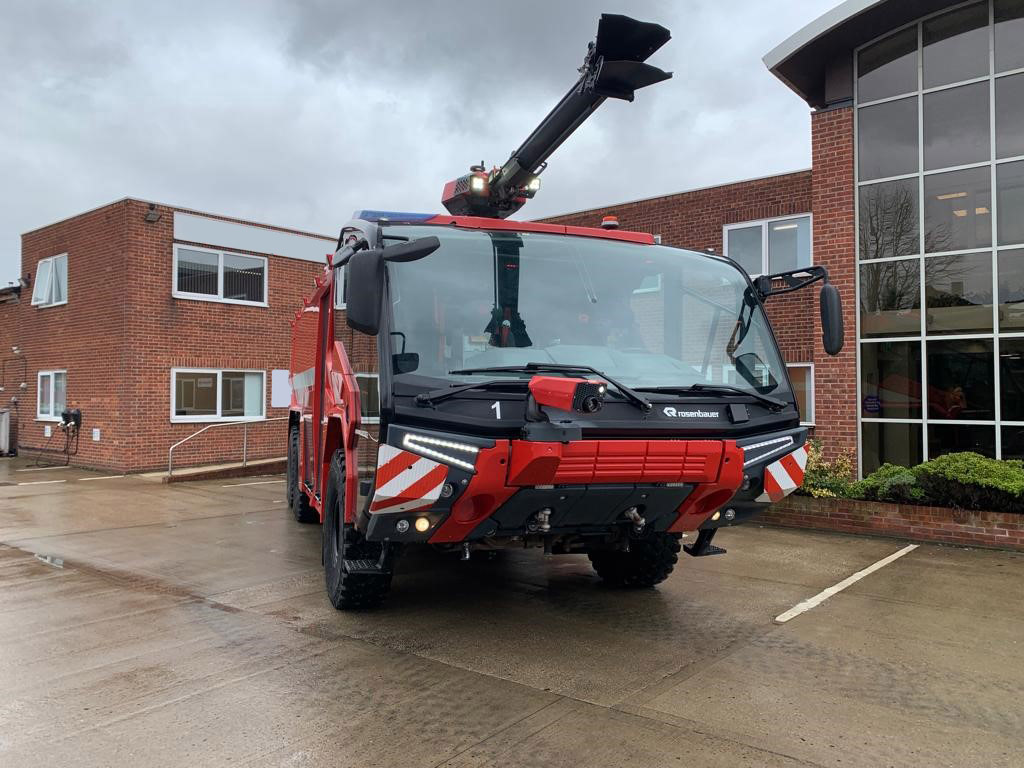 2017 Rosenbauer Panther ARFF 6x6 Fire Appliance - ex military vehicles for sale, mod surplus