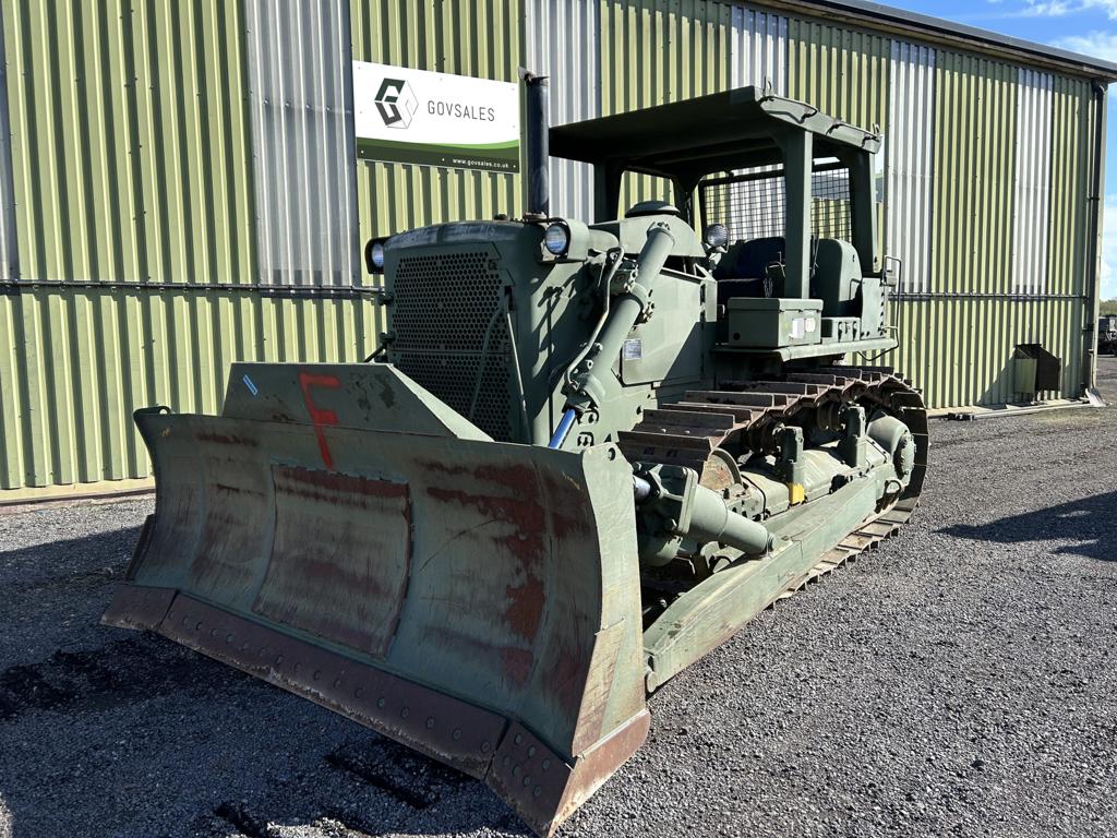 Caterpillar D7F Dozer with Winch  - ex military vehicles for sale, mod surplus
