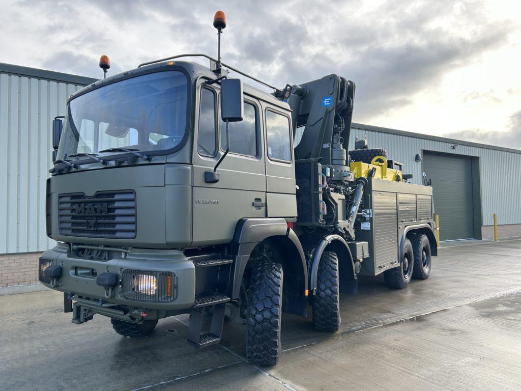 MAN 35.464 8x8 Recovery Truck - ex military vehicles for sale, mod surplus