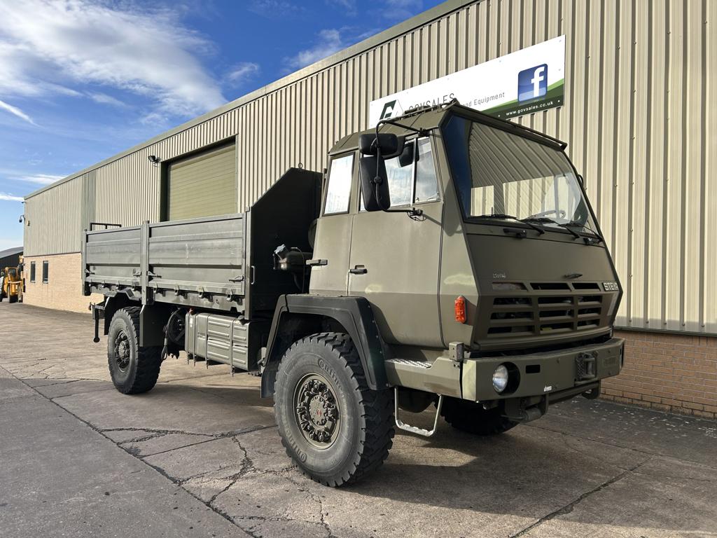 Steyr 1291 4×4 Cargo Truck With Winch - ex military vehicles for sale, mod surplus