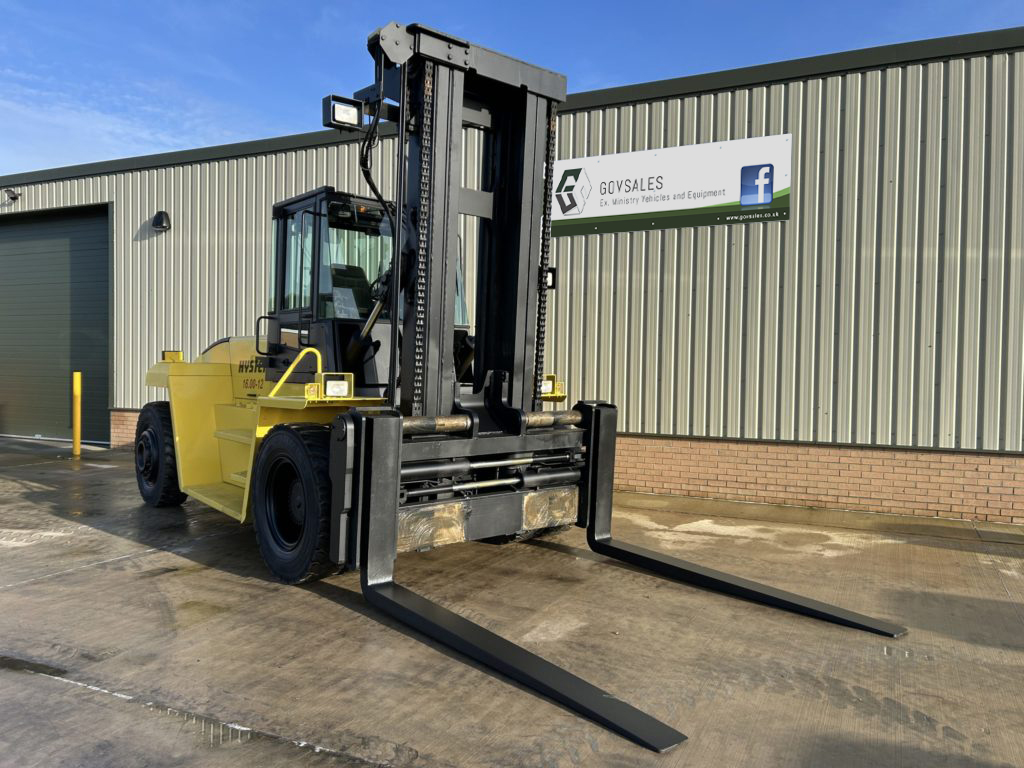 Hyster H16.00 XM -12 16 Ton Forklift - ex military vehicles for sale, mod surplus