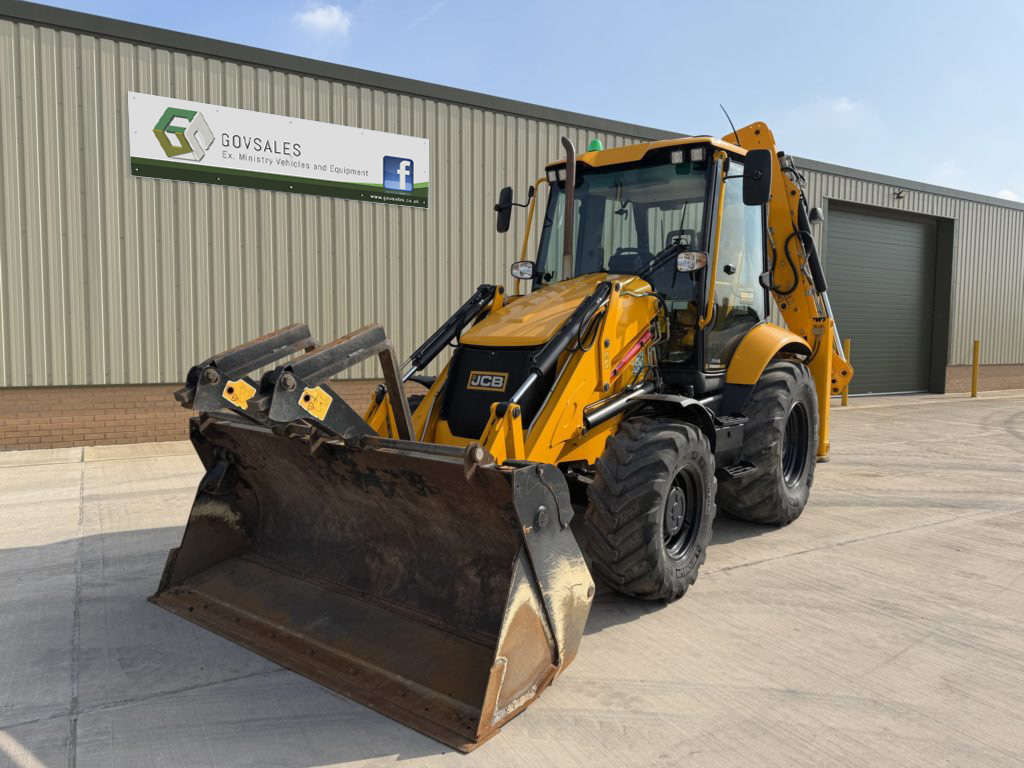 JCB 3CX Pro backhoe loader built for versatile digging, loading and excavation, delivering powerful performance efficiency and reliability on construction sites JCB 3CX Pro Backhoe Loader - ex military vehicles for sale, mod surplus