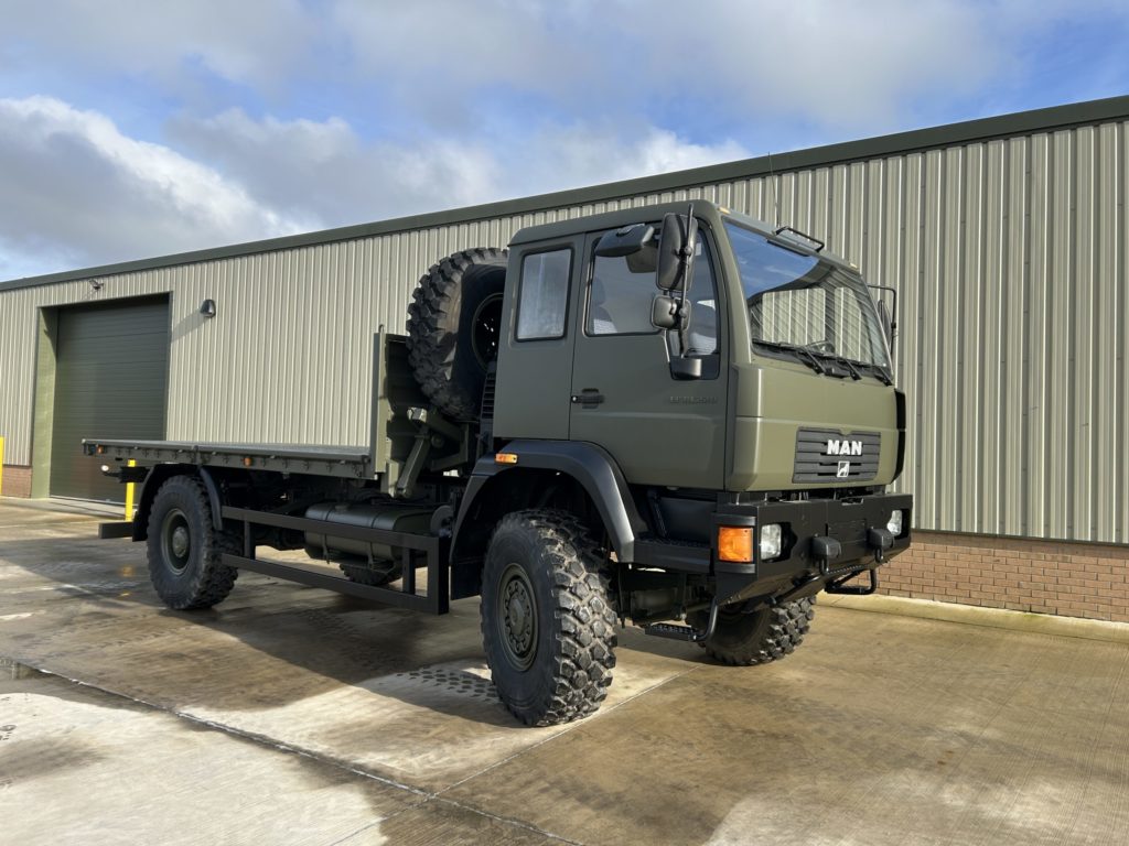 MAN 18.225 4x4 Cargo Truck  - ex military vehicles for sale, mod surplus