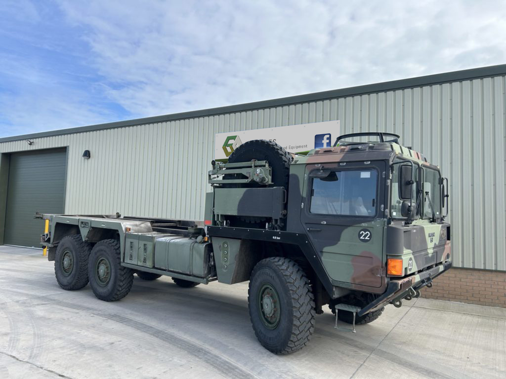 MAN KAT A1 25.422 6x6 20FT Container Carrier Trucks - ex military vehicles for sale, mod surplus