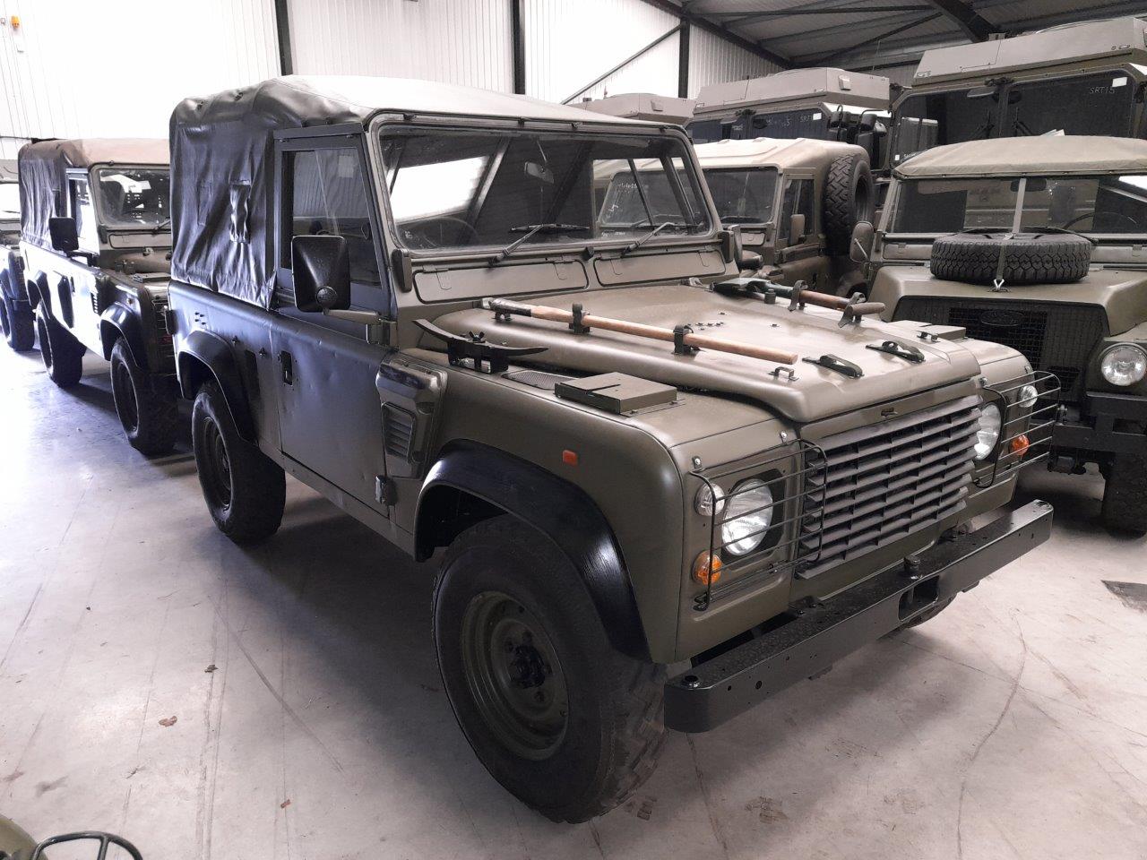 Land Rover Defender 90 Wolf  RHD Soft Top (Remus) - ex military vehicles for sale, mod surplus