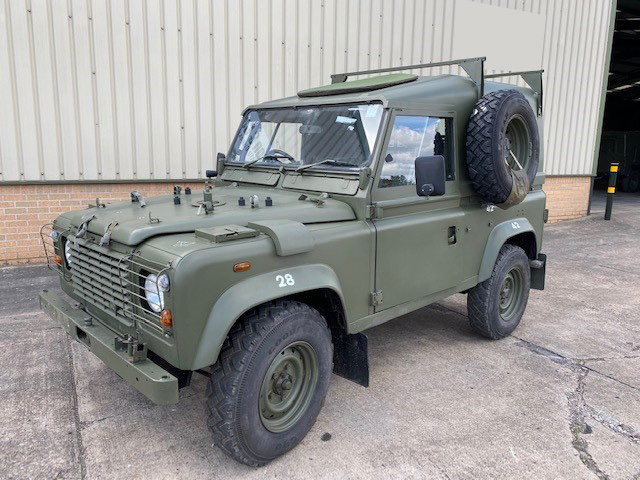 Land Rover Defender 90 RHD Wolf Winterized Hard Top (Remus) - ex military vehicles for sale, mod surplus