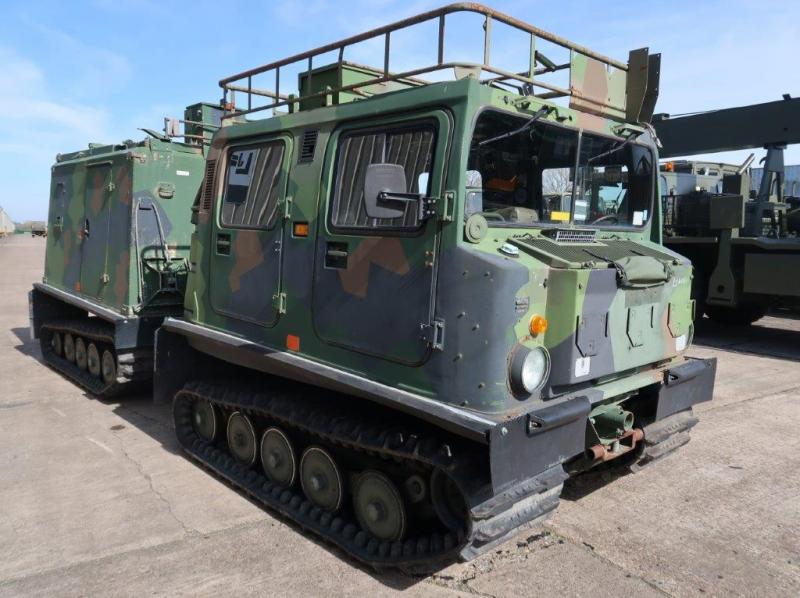Hagglunds BV206 6 Cylinder Diesel Radio Vehicle - ex military vehicles for sale, mod surplus