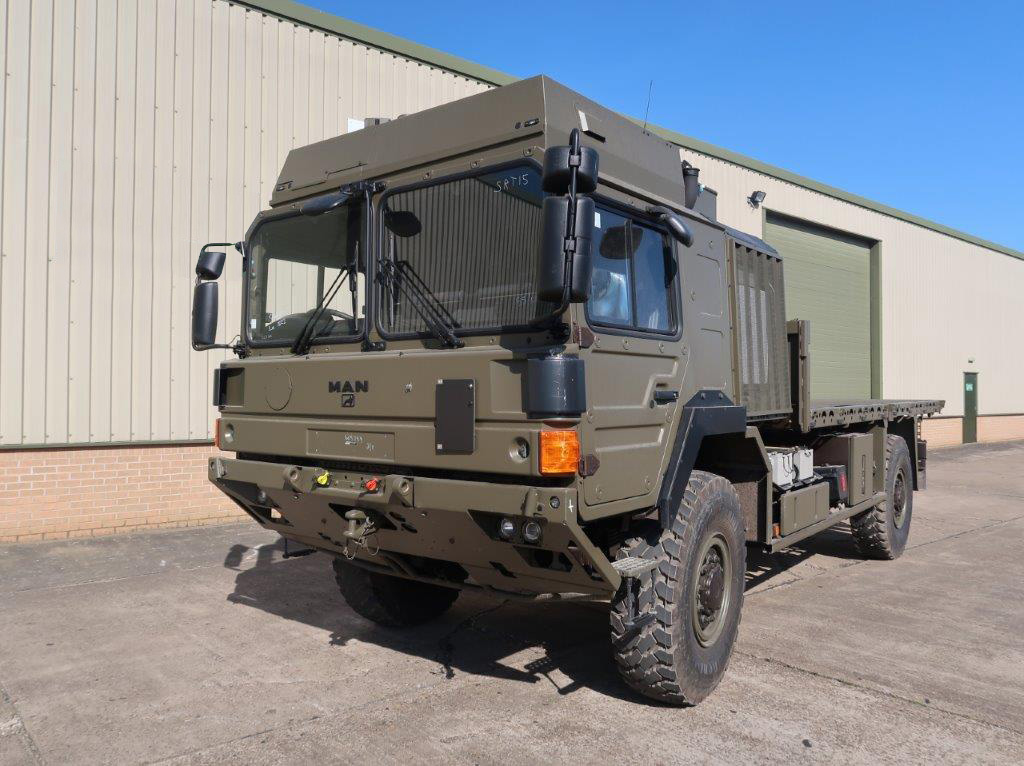 MAN HX60 18.330 4x4 Flatbed Cargo Truck (UNUSED) - ex military vehicles for sale, mod surplus