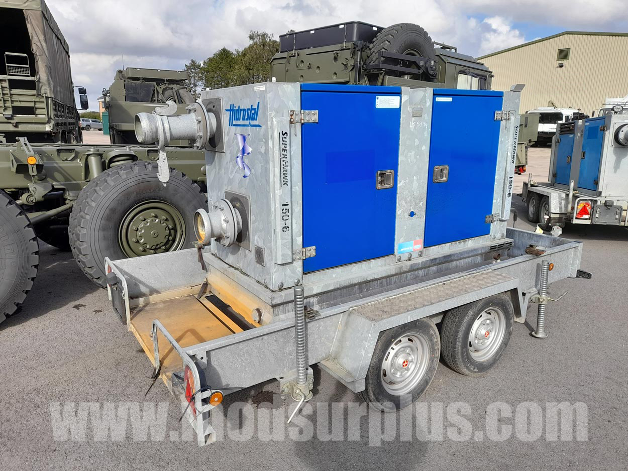 Hidrostal Superhawk 150-6 Water Pump - ex military vehicles for sale, mod surplus