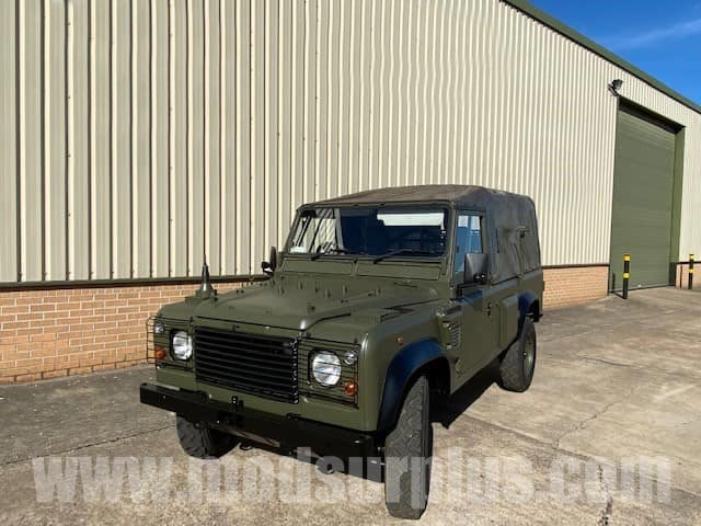 Land Rover Defender 110 Wolf  RHD Soft Top (Remus) - ex military vehicles for sale, mod surplus
