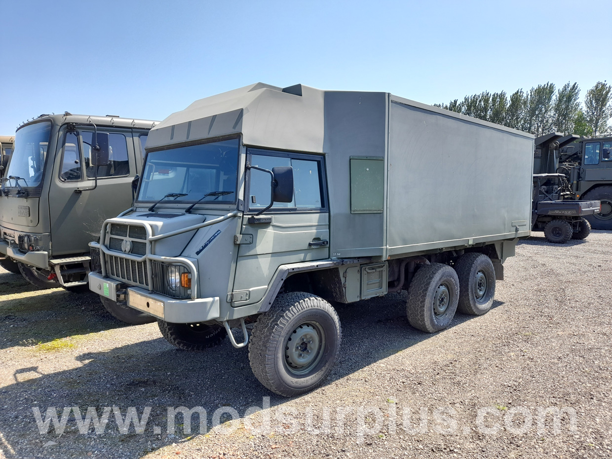 Pinzgauer 718 6x6 Comms Truck - ex military vehicles for sale, mod surplus