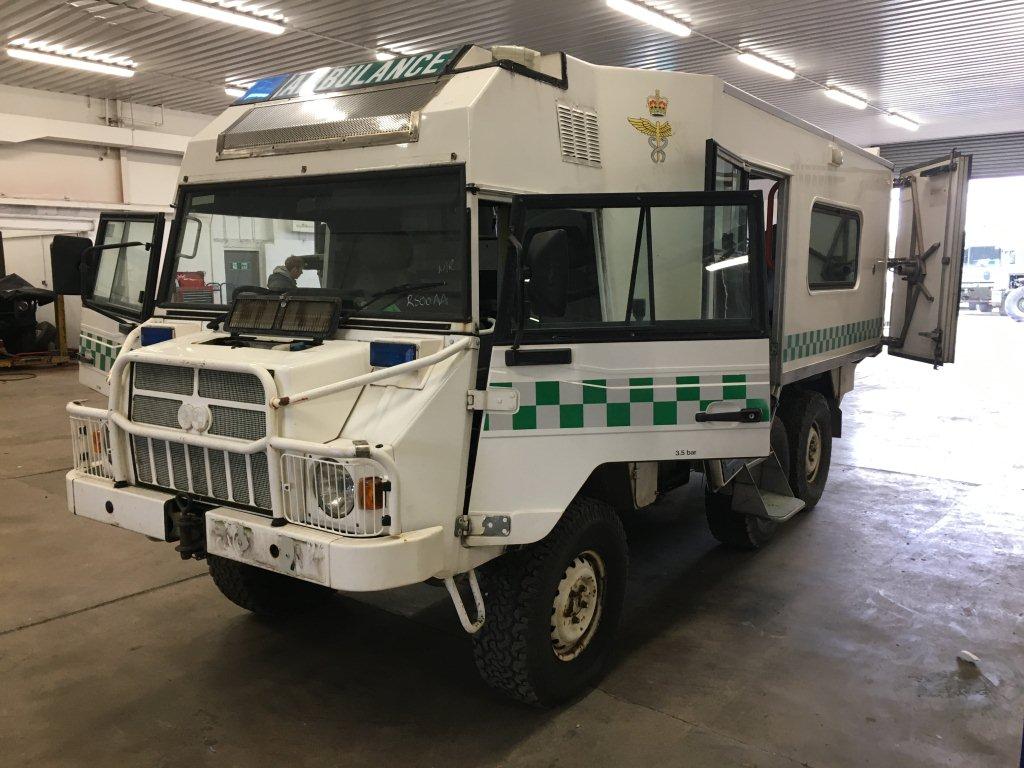 Pinzgauer 718 6x6 Ambulance - ex military vehicles for sale, mod surplus