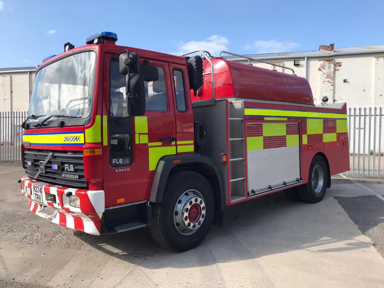 VOLVO FL6 250 Emergency Water Tanker (Fire Engine) - ex military vehicles for sale, mod surplus