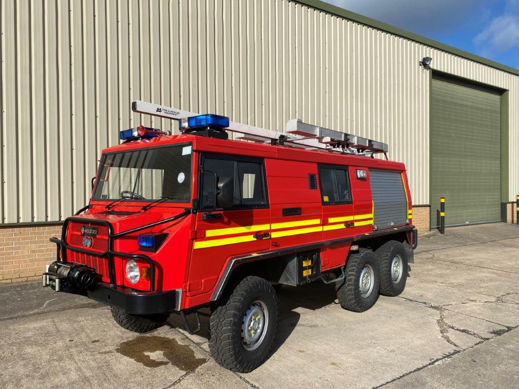 Pinzgauer 718 6x6 Fire Engine - ex military vehicles for sale, mod surplus