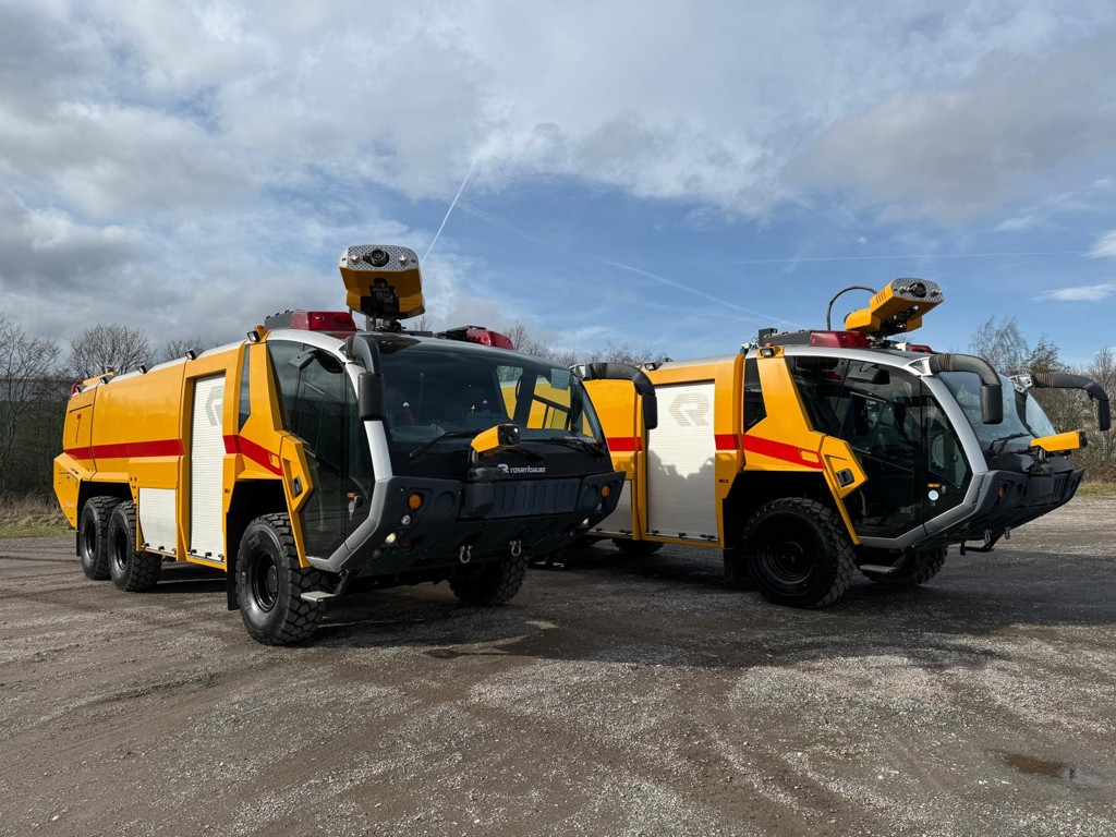 Rosenbauer Panther ARFF 6x6 Fire Appliance - ex military vehicles for sale, mod surplus