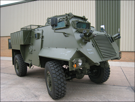 Saxon Armoured Personnel Carrier - ex military vehicles for sale, mod surplus