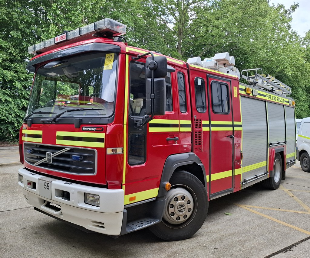 VOLVO FL6 WTL Fire Engine - ex military vehicles for sale, mod surplus